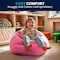 Flash Furniture Bean Bag Chair, 30 in W 30" L 18" H DG-BEAN-SMALL-SOLID-PK-GG - alternate 7